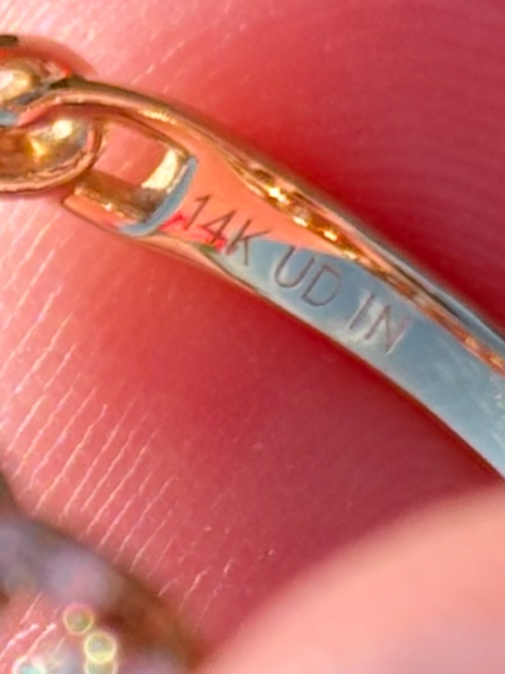 Ross-Simons 14k Gold Pavé Accent Ring - Picture 3 of 4